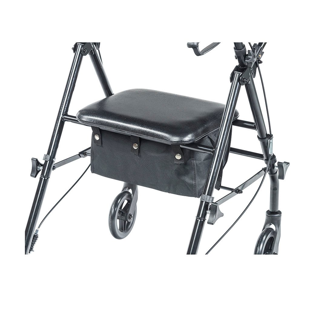 Travel Rollator, Black - Image 7