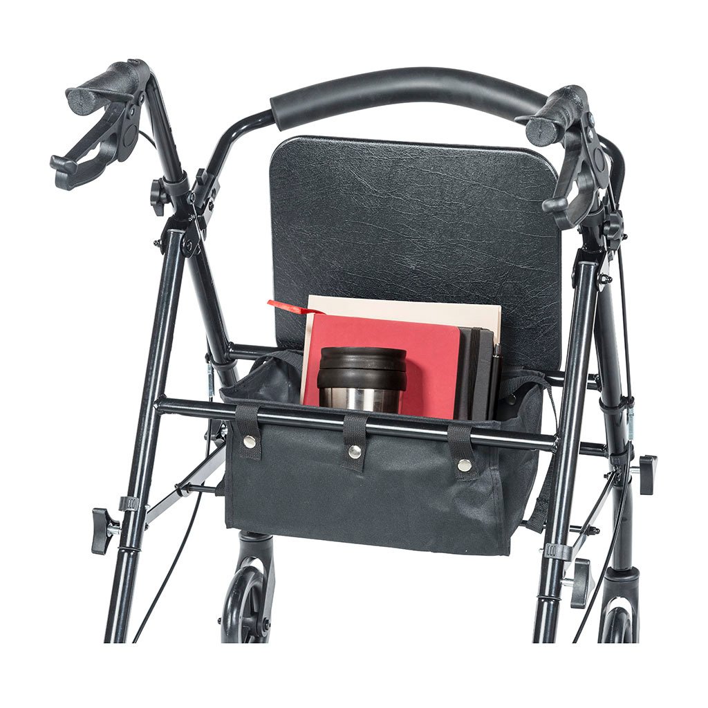 Travel Rollator, Black - Image 11