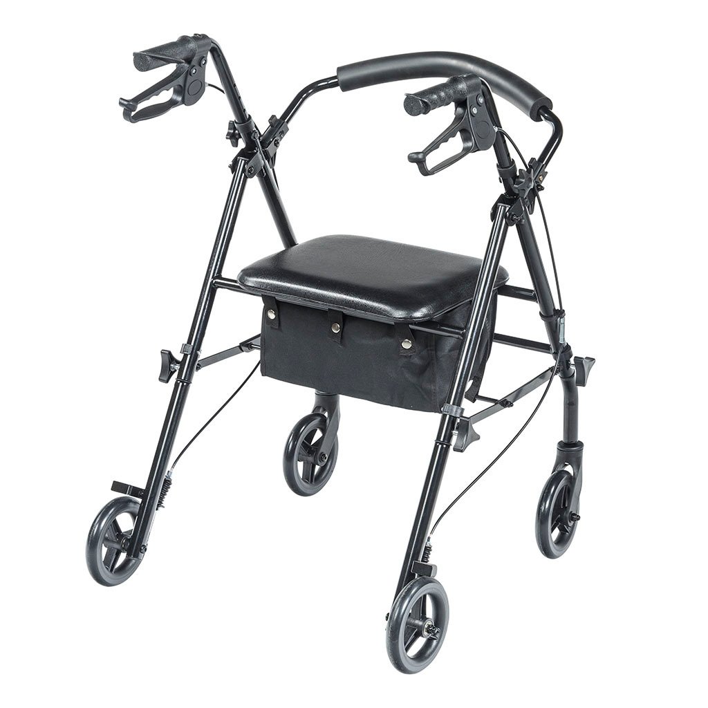 Travel Rollator, Black - Image 13