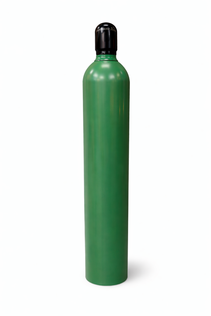 Medical oxygen cylinder Tulsa supplier – green oxygen tank for medical, dental, veterinary, and industrial gas applications from O2 For U